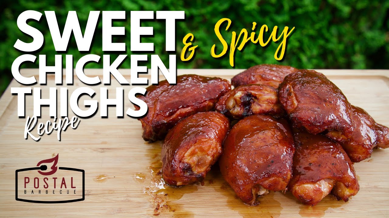 Sweet and Spicy Chicken in the Pit Barrel Cooker - YouTube