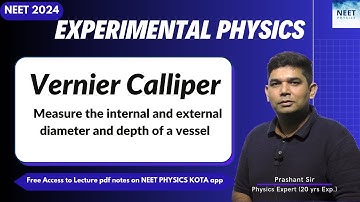 Physics Experimental Skill | Vernier Caliper | NEET | Practical Physics | Class 11