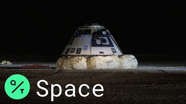 Boeing's Starliner Spacecraft Lands in New Mexico After Botched Launch Mission With NASA