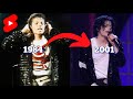 Michael Jackson Billie Jean Throwing Hat Evolution (1984-2001) #shorts
