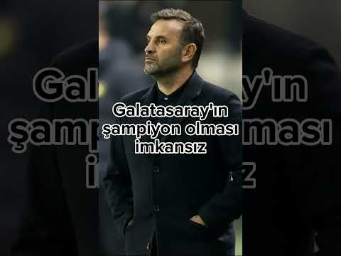 Galatasaray Şampiyon olacak
