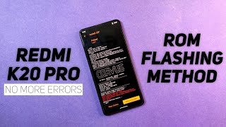 ROM Flashing Method For Redmi K20 Pro |Encryption & Decryption | MIUI/OSS Vendor & MIUI ROMs screenshot 5
