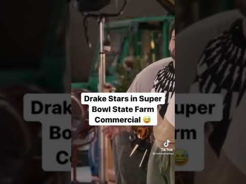 Drake Stars In Super Bowl State Farm Commercial!