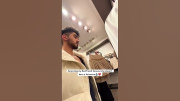 Her Valentine surprise❤️🤷🏻‍♂️#dailyshorts #surprise #valentine #shopping #gift #valentinesday #tip
