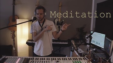 Meditation - Ableton live looping Performance with Arturia Keylab and Thomann TAS-180 / Squier Bass