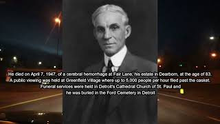 Henry Ford and his families final resting place. Detroit, Michigan. Also an abandoned church.