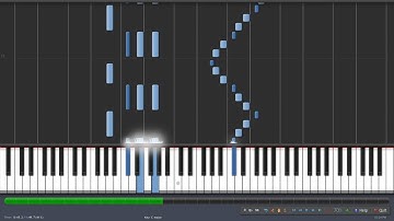 Czerny Exercise 63 from Practical Method for Beginners at 70BPM in Synthesia