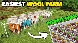 Easiest Automatic WOOL Farm Minecraft 1.20