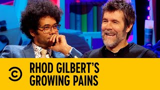 Richard Ayoade & Rhod Gilbert Trade Teenage Manscaping Tips | Rhod Gilbert's Growing Pains