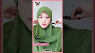 Khimar Arabian Syari Jumbo XXL Dobel Layer Shakila - Khimar Kerudung Instan Hijab Syari Premium
