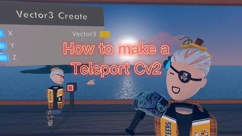 How to make a Teleport Cv2 | RecRoom Tutorial