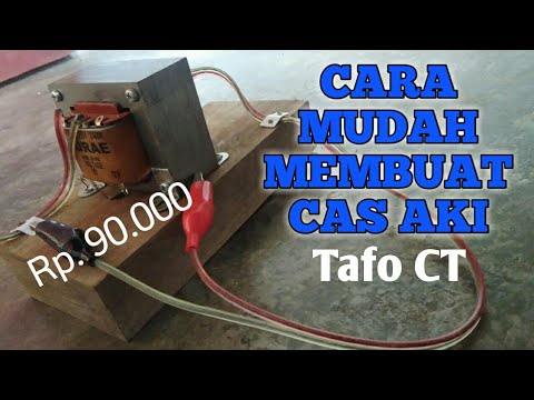 Cara membuat charger aki 12 volt otomatis ON OFF. 