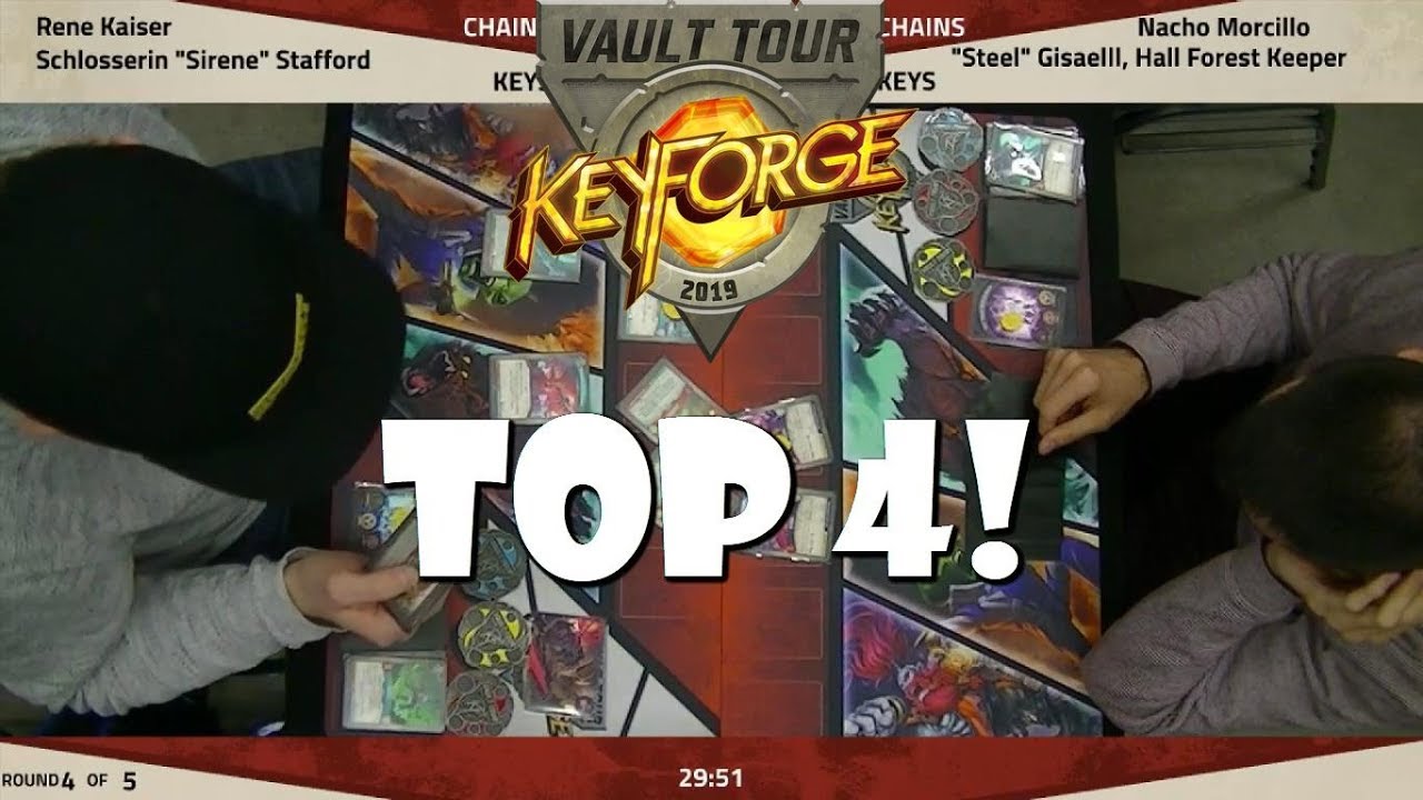 Keyforge Vault Tour – Top 4 (Eindhoven) (Logos, Shadows, Untamed vs Dis ...