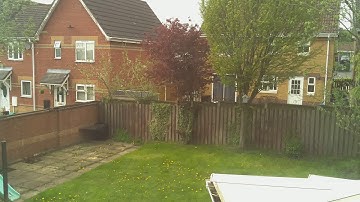 24 Hour - Timelapse from 04-05-2018 - Stoke-on-Trent - Using a Raspberry Pi