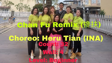 ✨Chan Fu Remix (搀扶) Line Dance || Beginner Level || Heru Tian (INA) - March 2025 🕺