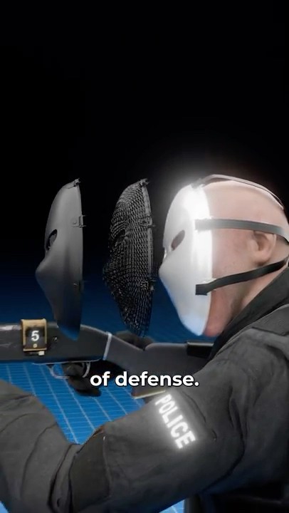 Chinese Bulletproof Face Mask!