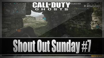 Shout Out Sunday #7 - (COD Ghosts Multiplayer Gameplay)