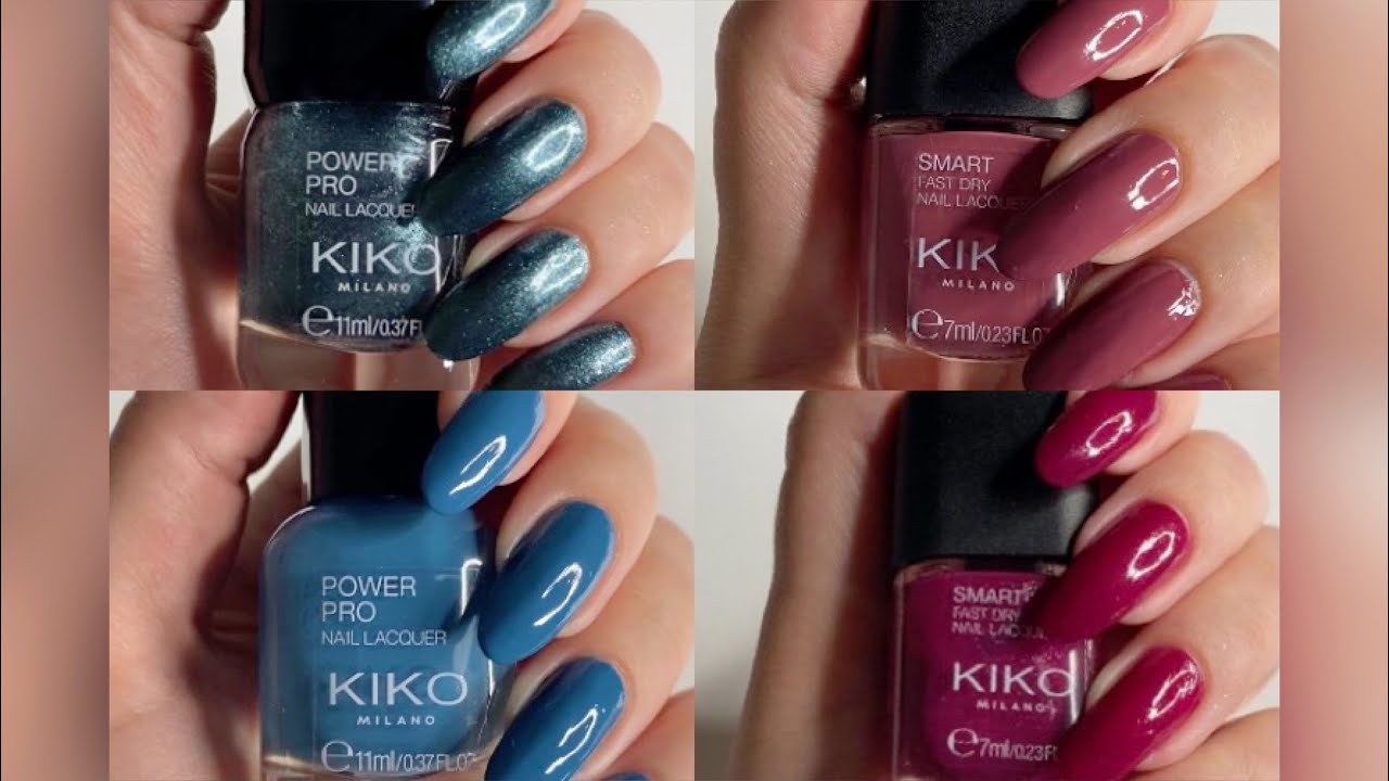 Did someone say nail polish?: Kiko 255 and 296