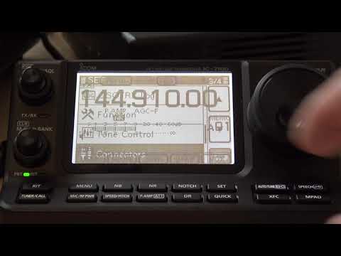 Icom IC-7100 Sending Email Via VHF, Winlink, Mobilinkd, ARES