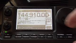 Icom IC7100 Sending Email Via VHF, Winlink, Mobilinkd, ARES