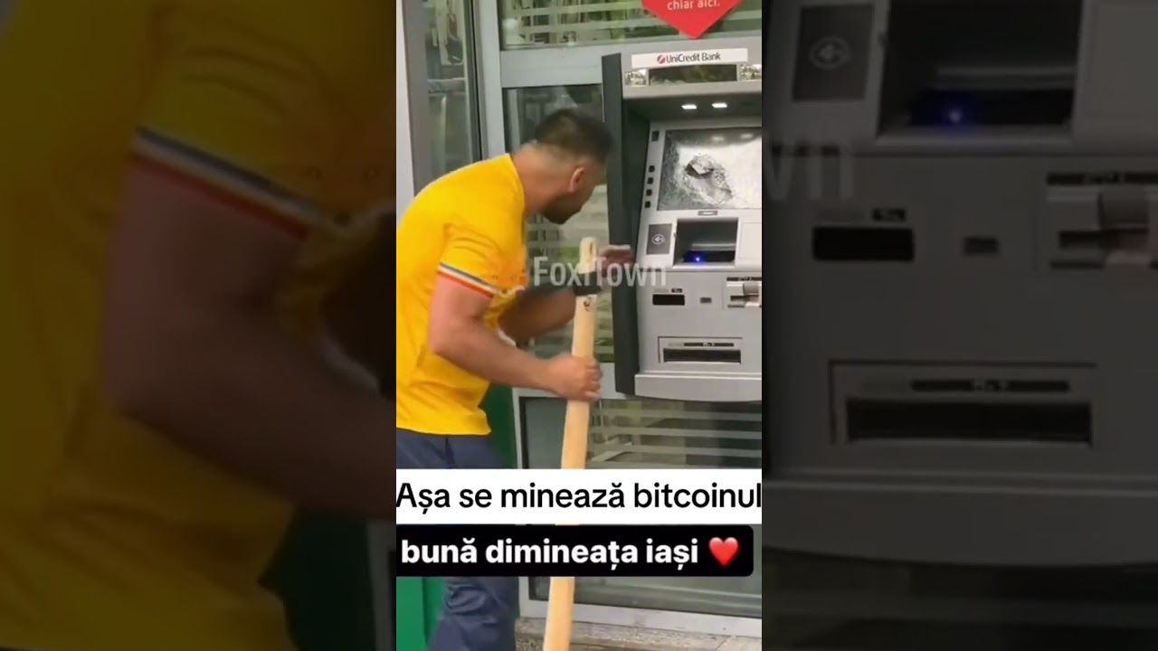 Așa se minează bitcoinul 