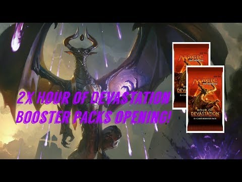 Magic The Gathering: Opening 2 Hour of Devastation Booster Pack: Those were pretty sick pulls!