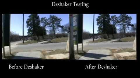 Deshaker Before and After