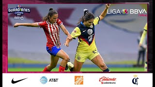De J. Gutiérrez América 2 - 4 Chivas Ligabbvamxfemenil Guard1Anes 2021 J13