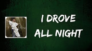 Céline Dion - I Drove All Night s