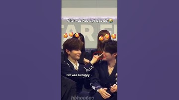 Hao forgot about cameras | haobin moments | Sung Hanbin × Zhang Hao #haobin #zerobaseone #zb1