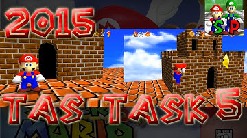 [SMB 1-1 in SM64] // TAS Competition 2015 ~ Task 5 Compilation