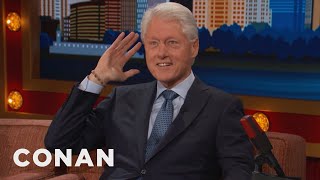 What President Bill Clinton Misses About Being President | CONAN on TBS