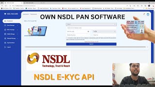 NSDL E-Kyc Pan Portal Introduction | Nsdl admin portal - NSDL UTI PAN Card Portal Setup