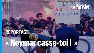 « Notre club est en crise » : la grogne des ultras devant le siège du PSG