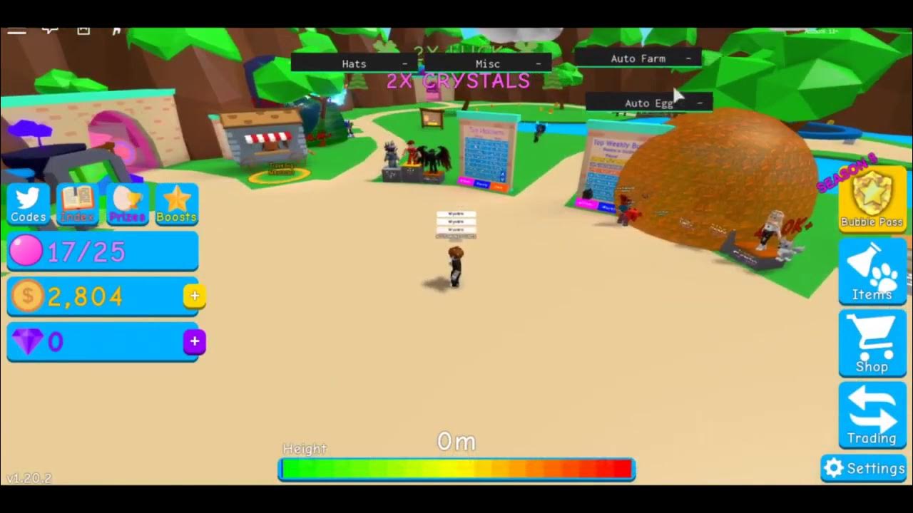 Bubble gum simulator hack script pastebin 2020 autofarm11 youtube