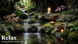 Calm Your Heart 🌿 Japanese Garden Water Sounds & Soft Piano for Emotional Healing screenshot 4
