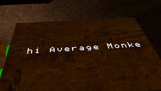 Best Way On How To Get To Hi Average Monke sign In Big Scary*Voxel Horror Update* *Quick And Easy*