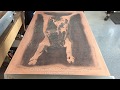 The chin colle process demonstrated by sam carrprindle at crown point press