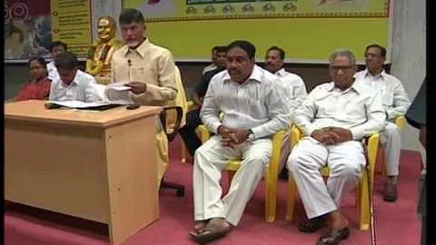TD Janardhan rao With Chandrababu Naidu Exclusive Video