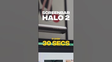 ScreenBar Halo 2 in under 30 seconds #benq #tech