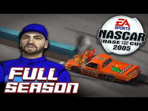 I Raced a FULL Season of Career Mode in NASCAR 2005: Chase for the Cup