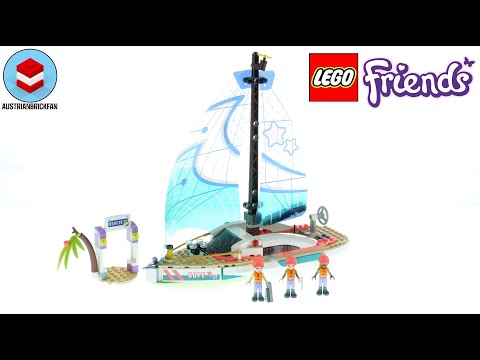 LEGO Friends 41716 Stephanie's Sailing Adventure Speed Build