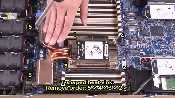 ThinkSystem SR665 Removing a processor and heat sink
