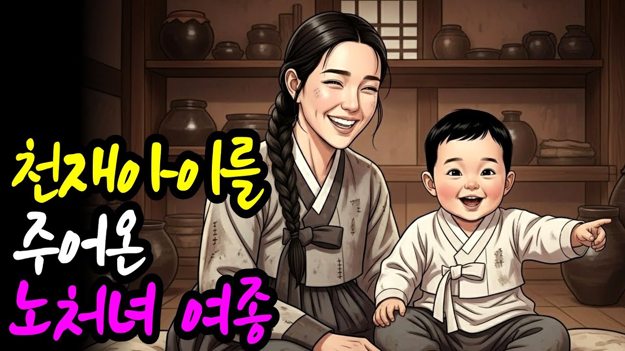 [감동사연] 산 속에 버려진 아기를 주운 노처녀 여종, 20년 뒤 밝혀진 충격적 정체 | 옛날이야기 | 야담 | 오디오북 | 노후사연