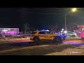 Two vehicle accident