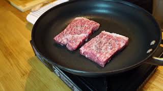 How to Cook A5 Japanese Wagyu at home in 6 easy steps.