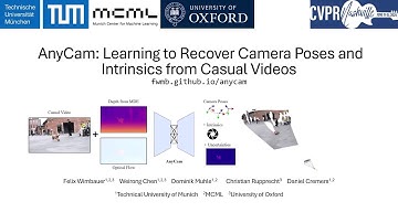 [CVPR 2025] AnyCam: Learning to Recover Camera Poses and Intrinsics from Casual Videos