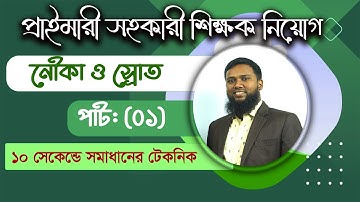 নৌকা ও স্রোত ( নৌকা স্রোতের অংকের ব্যাসিক ক্লিয়ার ।) Boat & Stream Math | Khairul Alam | nouka srot