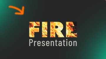Animated FIRE PowerPoint Presentation look fantastic (hindi)