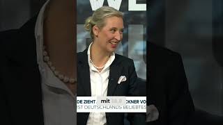 Alice Weidel: Neue Spitzenreiterin im Politiker-Ranking! #shorts